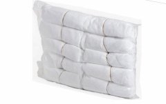 30 gr. Beyaz Sedye Örtüsü Yıkanabilir (20'li Paket)