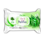 Papilion Islak Havlu 100'lü Aleo Vera 3 Adet
