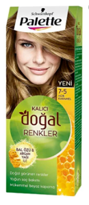 Palette Saç Boyası Doğal Renkler 7-5 Açık Karamel
