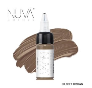 Nuva Colors Soft Brown Kaş Boyası 15 Ml