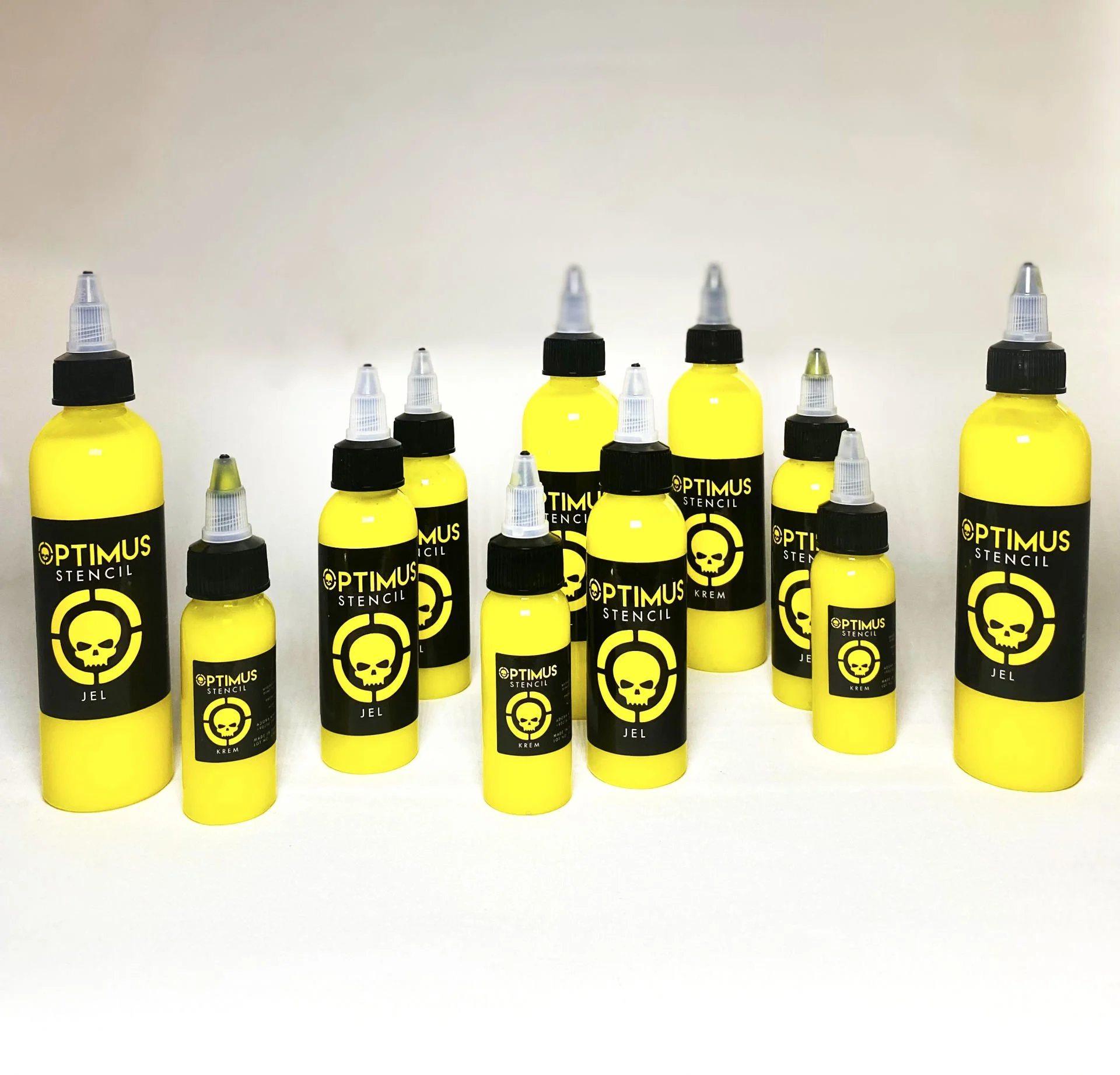 Optimus Stencil Transfer Sıvısı Sarı (4 Oz (120 Ml))