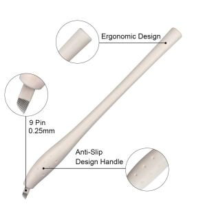 Disposable Microblading Kalemi Beyaz