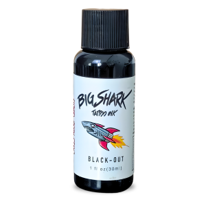 Big Shark Black Out 30 ML Dövme Boyası
