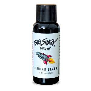 Big Shark Lining Black 30 ML Dövme Boyası