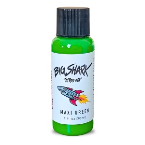 Big Shark Maxi Green 30 ML Dövme Boyası