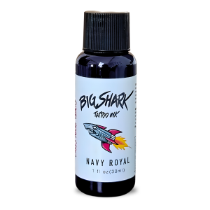 Big Shark Navy Royal 30 ML Dövme Boyası