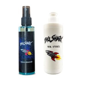 Big Shark Real Stencil Set (2X150 ml)